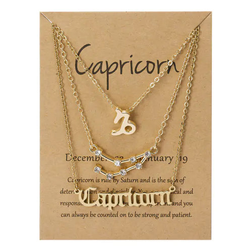 Load image into Gallery viewer, Zodiac Sign Pendant Necklace
