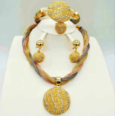 Load image into Gallery viewer, Fine Gold Jewelry Set
